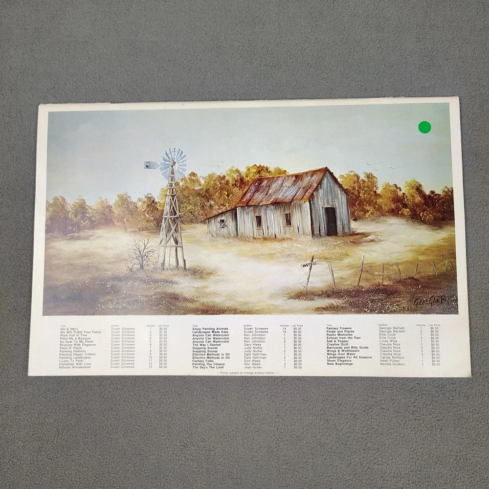 Scheewe vintage painting